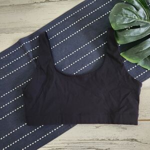 Everlane The Perform Bra Sports Bra Black Size Small